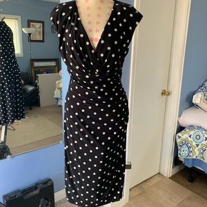 Polka dot pin up dress